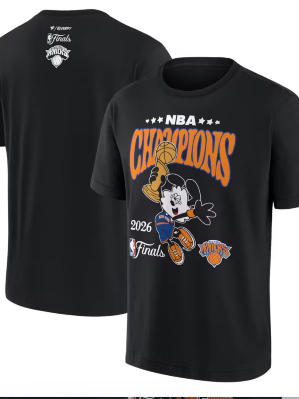 New York Knicks Verdy x 2026 NBA Championship TEE
